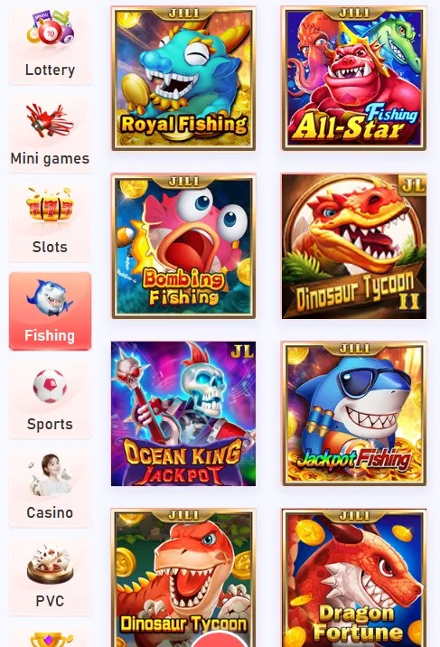 fishing games